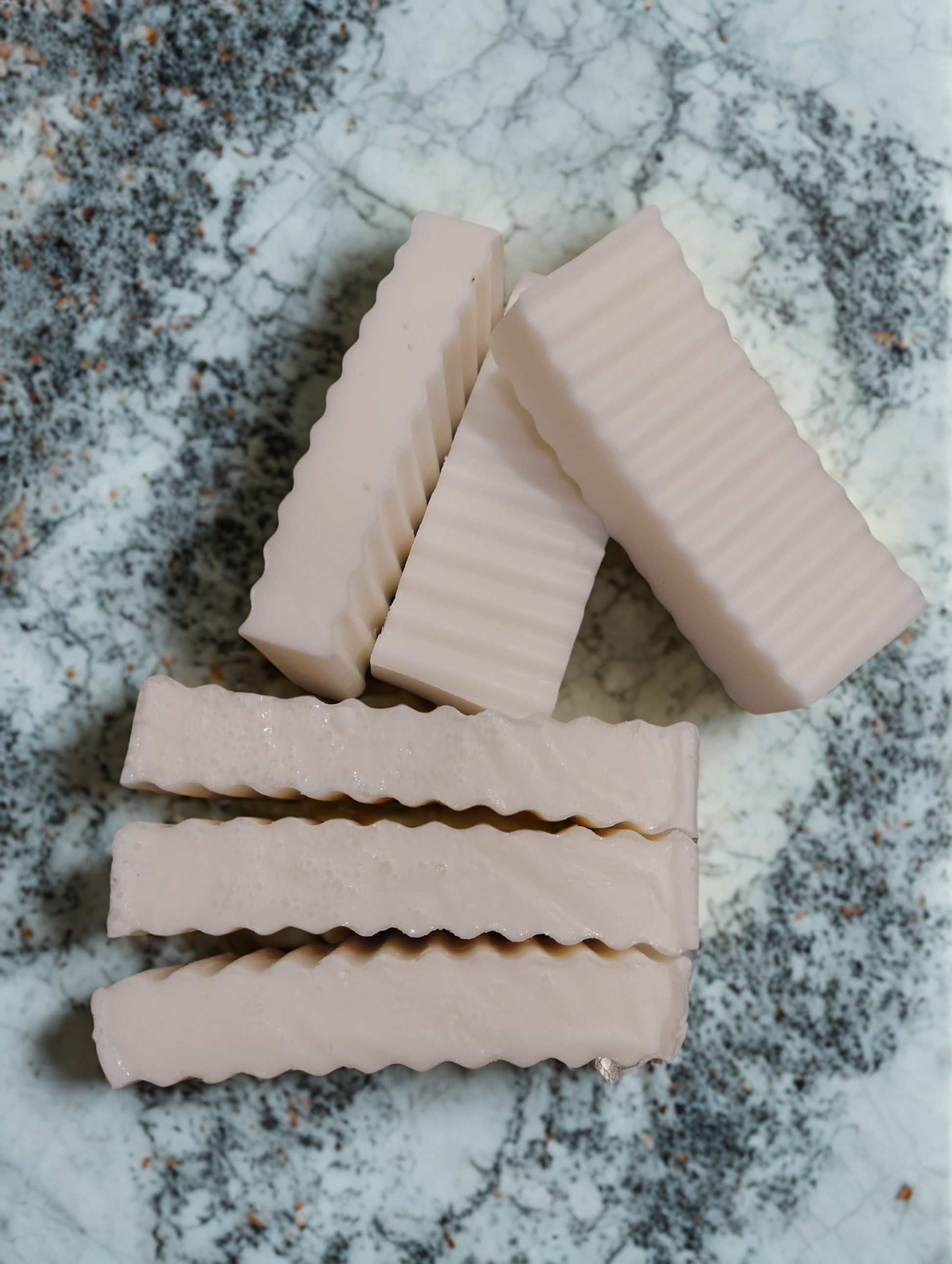 Unscented-Cut Goats Milk Soap Bars