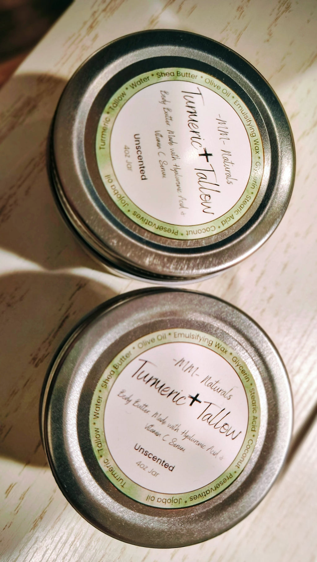 Turmeric & Tallow w/Hyaluronic Acid