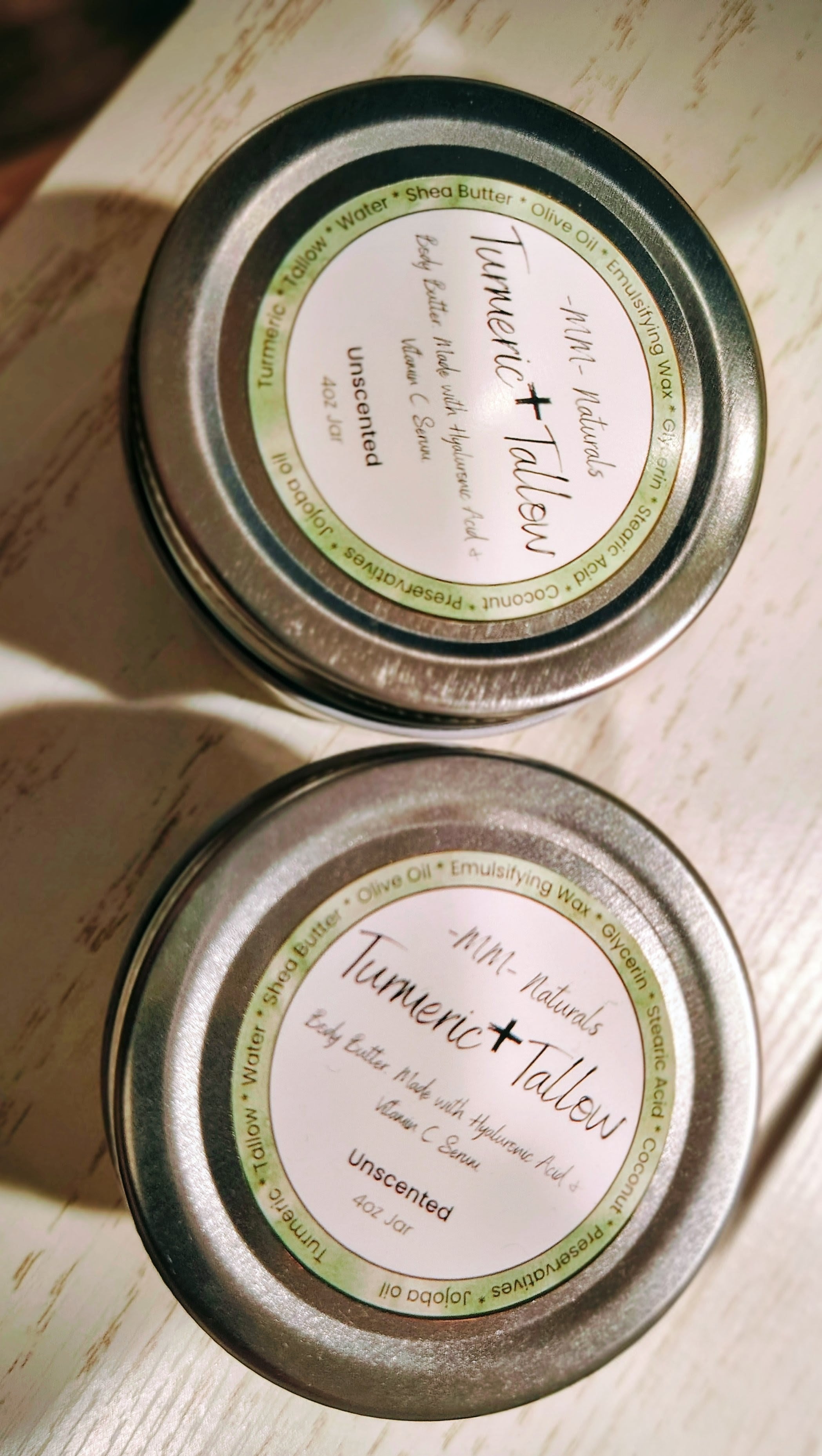 Turmeric & Tallow w/Hyaluronic Acid