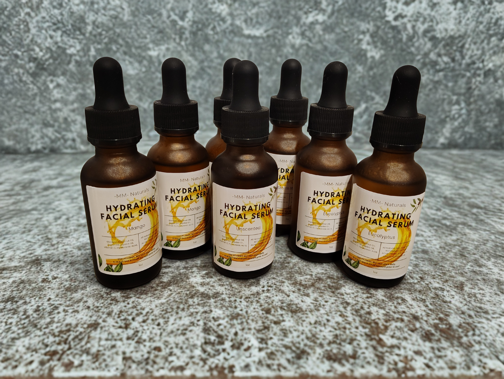 Hydrating Facial Serum w/Vitamin C & Hyaluronic Acid