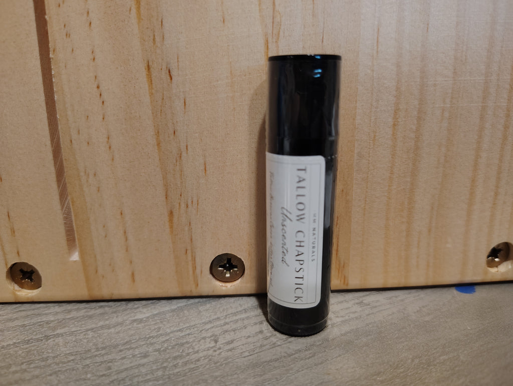 Natural Tallow Chapstick Unscented